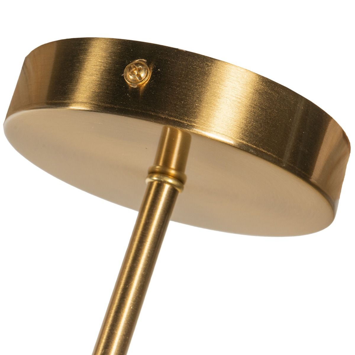 Calvin One Armed Black and Brass Metal Wall Sconce